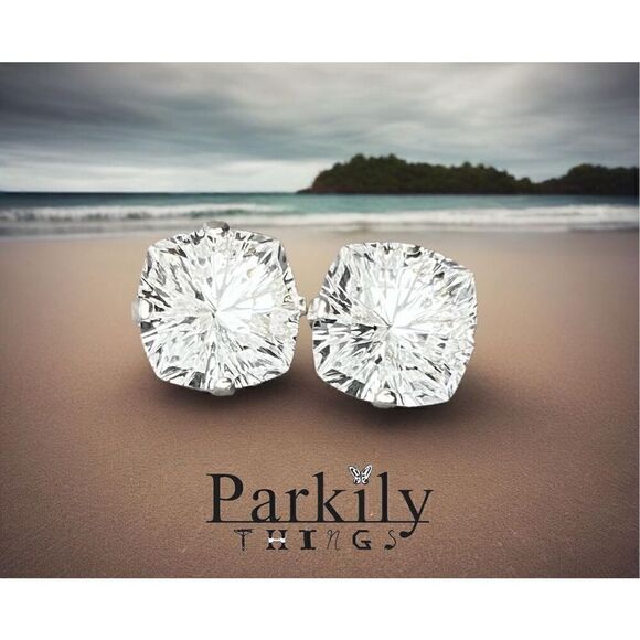 Handcrafted earrings with Swarovski crystal - Picture 2 of 5